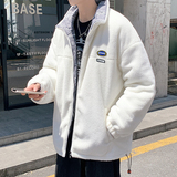 21冬季加厚羊羔毛腰果花棉服男士加绒宽松棉衣外套棉袄MY863-P105，男装棉衣，电商A062