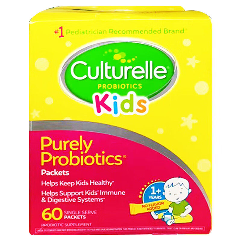 美国Culturelle康萃乐儿童益生菌婴幼儿肠道健康60片 27年7月到期