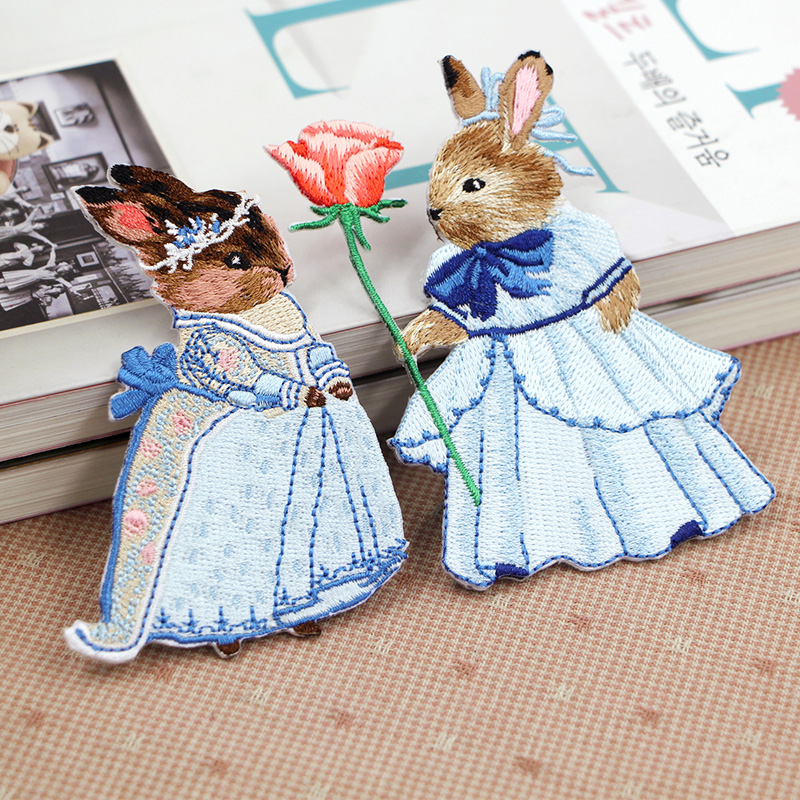背胶刺绣布贴兔子动物徽章 时尚衣服羽绒补洞丁大号diy装饰辅料在类目 居家布艺, 缝纫DIY材料、工具及成品, 缝纫DIY配件/辅料/配饰, 布贴中 - 来自Buy2taobao.com提供专业的淘宝代购服务