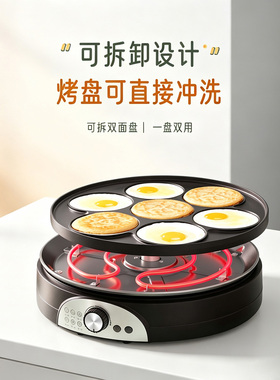 煎饼果子锅七孔煎蛋器烙饼鸡蛋饼