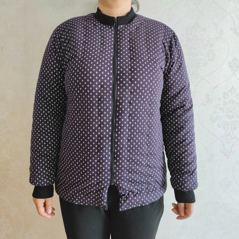 纯手工纯棉花针织棉中老年爸爸装棉袄男式棉服内穿家居服加厚定做