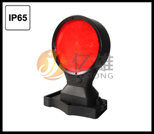 防护信号灯双面方位信号灯频闪防护红灯警示灯红灯 火车车厢磁吸式