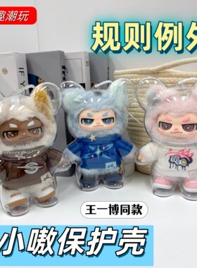 小嗷保护壳亚克力防尘外出遛娃包