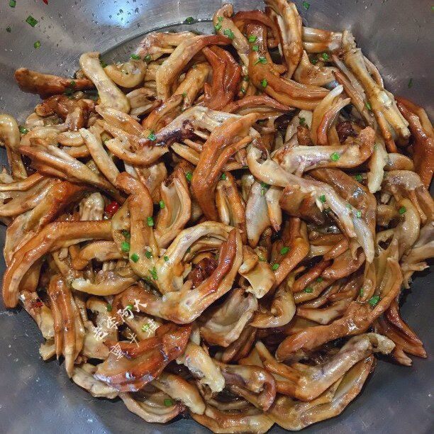 熏鸭脚练塘特产朱家角枫泾特色10只/袋约400g