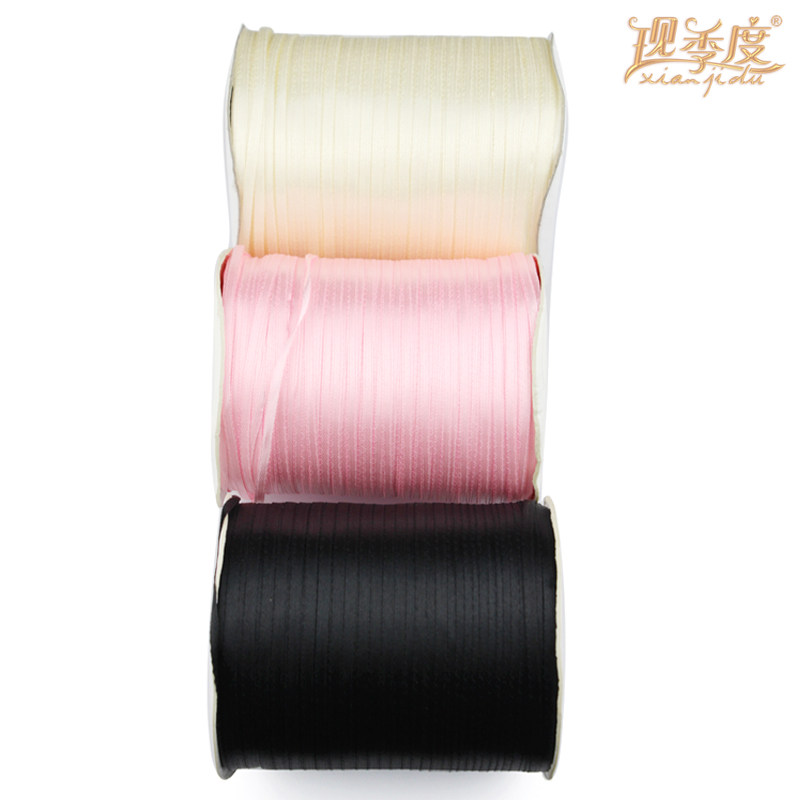 丝带手工蝴蝶结纯色蛋糕服装吊牌图片