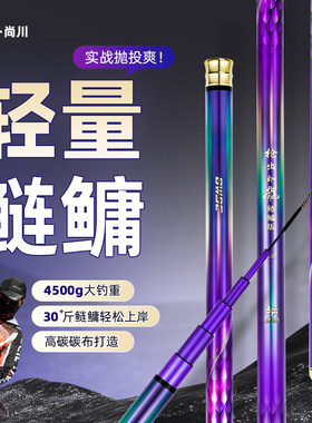 烈火战马鲢鳙竿5kg大钓重巨物杆