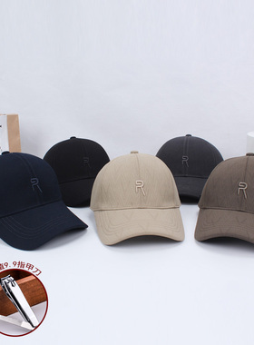 热人花加绒棒球帽刺绣休闲长帽檐硬顶时尚保暖鸭舌帽显脸小31400