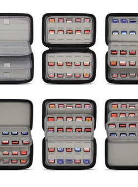 适用于switch OLED游戏卡收纳包switch2卡包任天堂SD卡收纳盒相机tf卡手机卡收纳包大容量便携120卡位盒