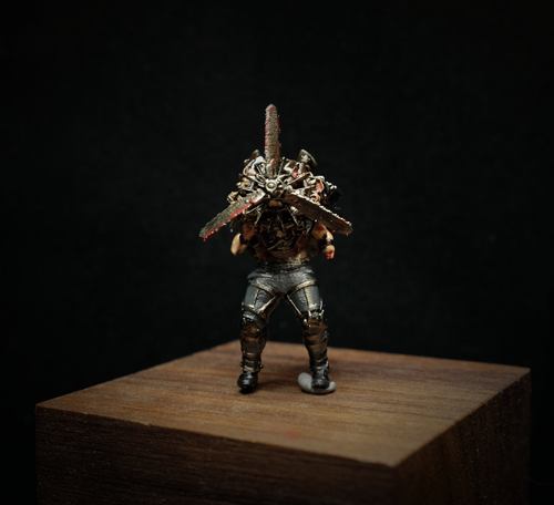 1/64/1/43人偶琦美拉出品生化危机8飞机头系列车模人偶摆件