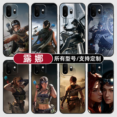 露娜三角洲金卢弓箭女适用一加Ace6至尊版15T手机壳turbo6V硅胶5X3软13来图12定制11R玻10pro璃9RT8竞速7oppo
