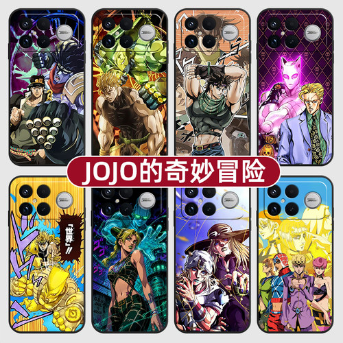 JOJO的奇妙冒险迪亚哥适用红米k90pro80至尊版70手机壳Note15硅胶14C12R玻13pro+来图60E50璃3turbo5定制11T4