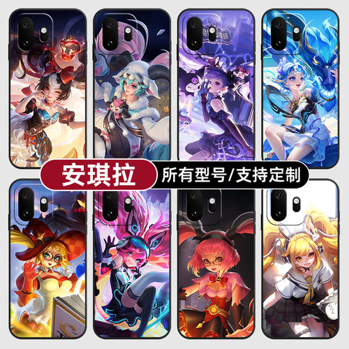 安琪拉王者荣耀典藏皮适用一加Ace6至尊版15T手机壳turbo6V硅胶5X3软13来图12定制11R玻10pro璃9RT8竞速7oppo