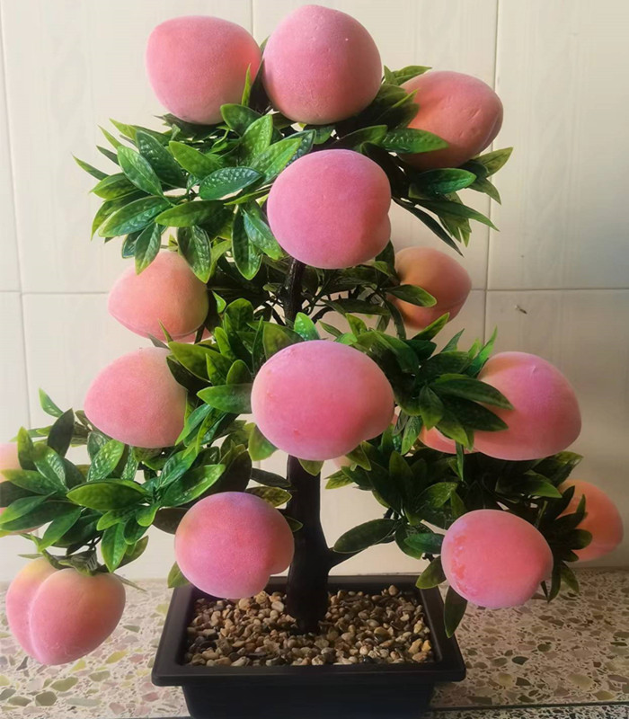 仿真花发财树室内花卉假花装饰花大盆栽客厅电视柜绿植塑料花摆件