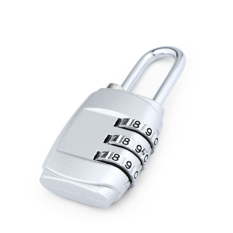 FASHIONABLE ZINC ALLOY LUGGAGE BAG GYM PADLOCK DORMITORY CABINET LOCK TRAVEL ORDINARY COMBINATION LOCK PADLOCK