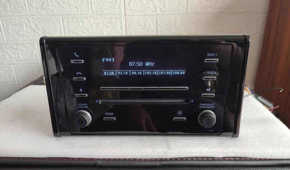 适用丰田威兰达荣放 RAV4原车多媒体收音机USB CD碟机 带蓝牙拆车