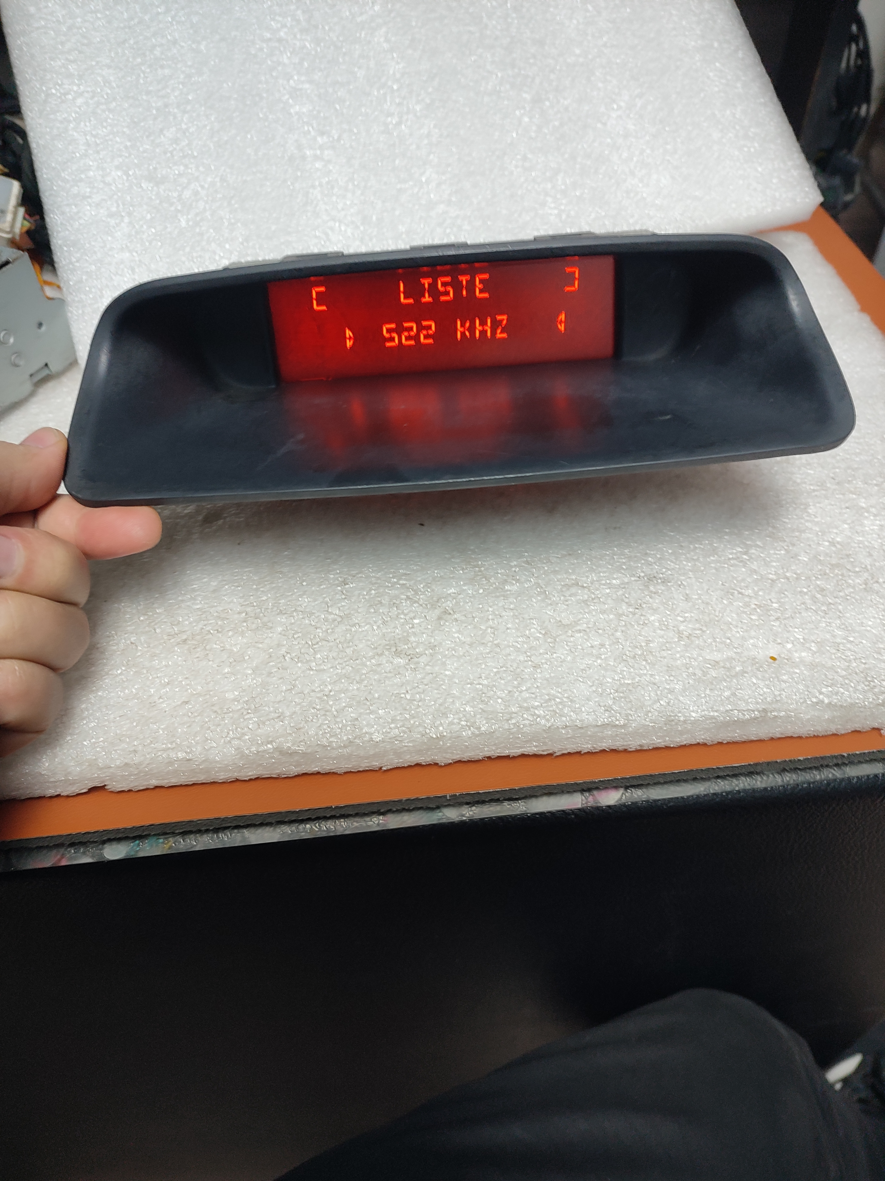 适配于进口标致308CC 308SW 408原厂中控行车电脑小屏幕拆车件