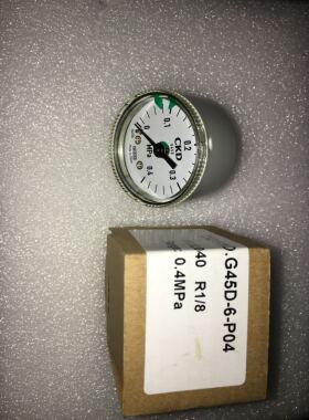 现货CKD压力表G45D-6-P04/G40D-8-P04原装正品CKD