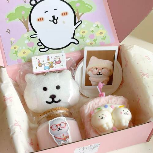 自嘲熊吐司香薰蜡烛生日礼物