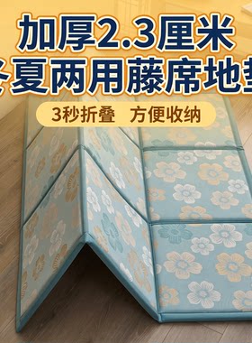 2.3厘米加厚双面可用冰藤地垫