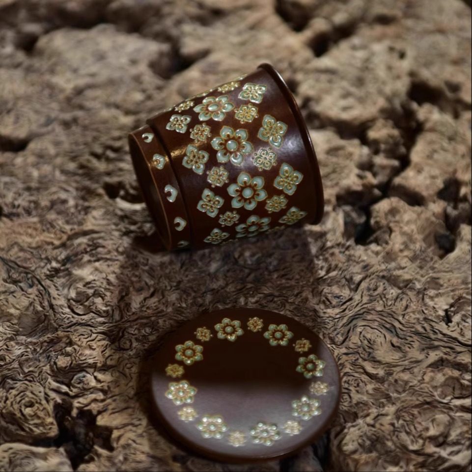 瓷茶记李斌大唐宝相花盖杯拉花咖啡杯原创手工杯暖手杯送礼推荐,餐饮具,咖啡杯,淘宝优惠券,粉丝福利购,淘宝优惠卷