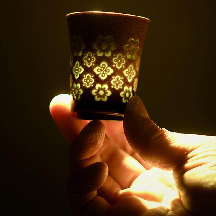 李斌大唐宝相花手工功夫闻香杯草木灰釉复古主人杯高颜值杯岩茶杯,餐饮具,茶杯,淘宝优惠券,粉丝福利购,淘宝优惠卷