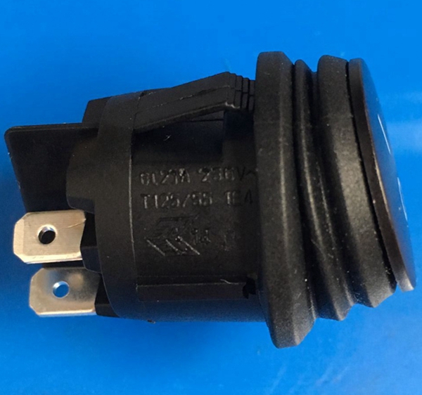 圆形防水开关四脚两档全黑RLEIL RL3-5(X)10A125VAC 6A250VAC