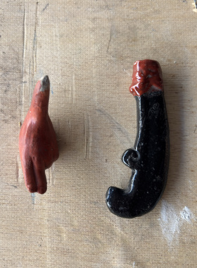 景德镇老关公配件刀手陶瓷567瓷配件插手关公福禄寿三星