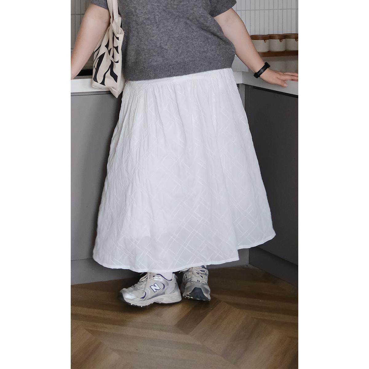 ZOOOBABY02/05晚八点早春韩系纯白色高腰显瘦A字半身裙子,女装/女士精品,大码半身裙,淘宝优惠券,粉丝福利购,淘宝优惠卷