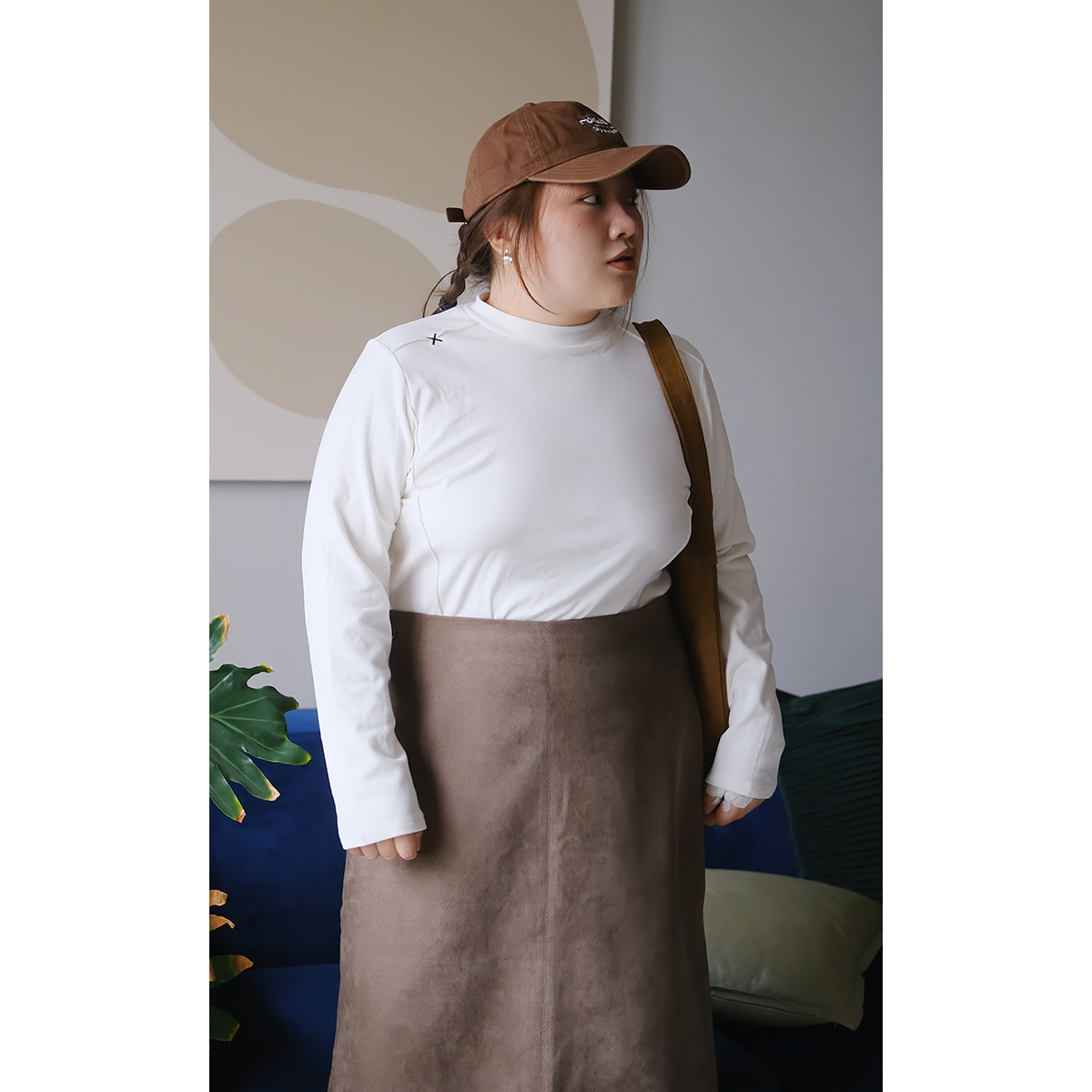 09/19晚八点 纯色半高领打底上衣纯色T恤德绒上衣