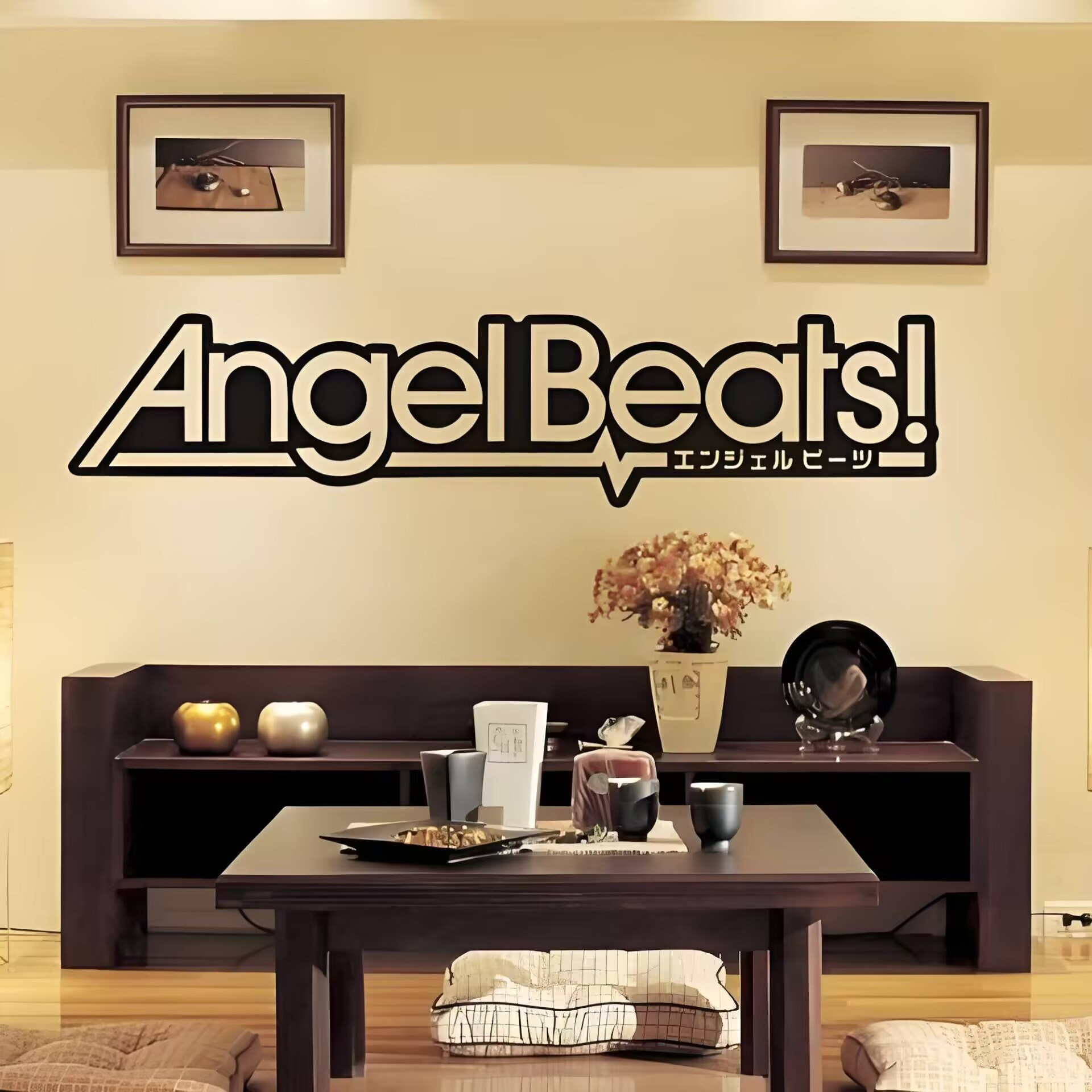 天使的脉动立华奏动漫贴纸Angel Beats! 墙贴二次元装饰车机箱