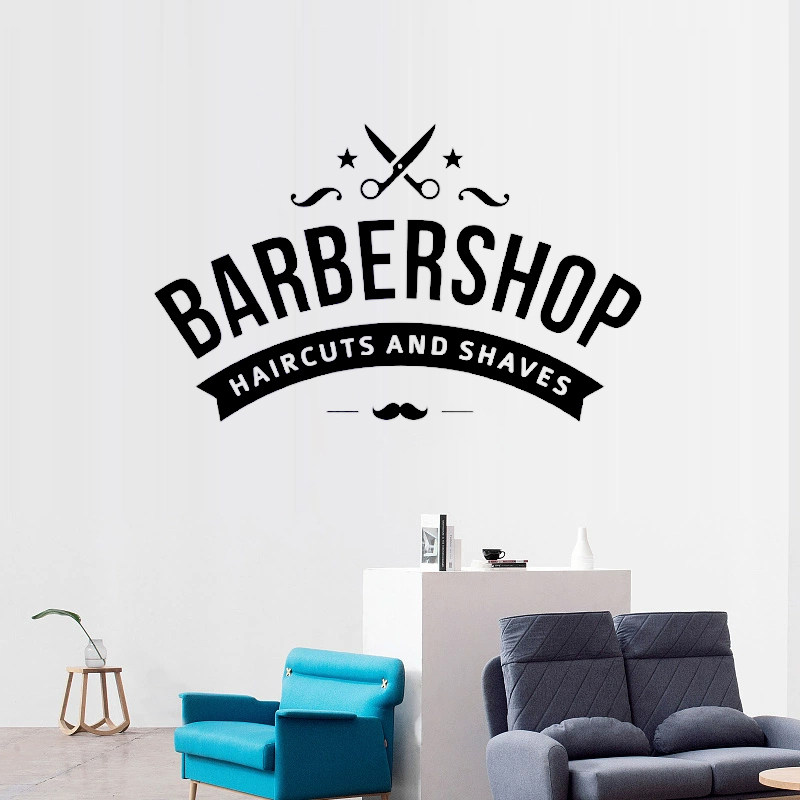 美容理发装饰Barbershop英文招牌