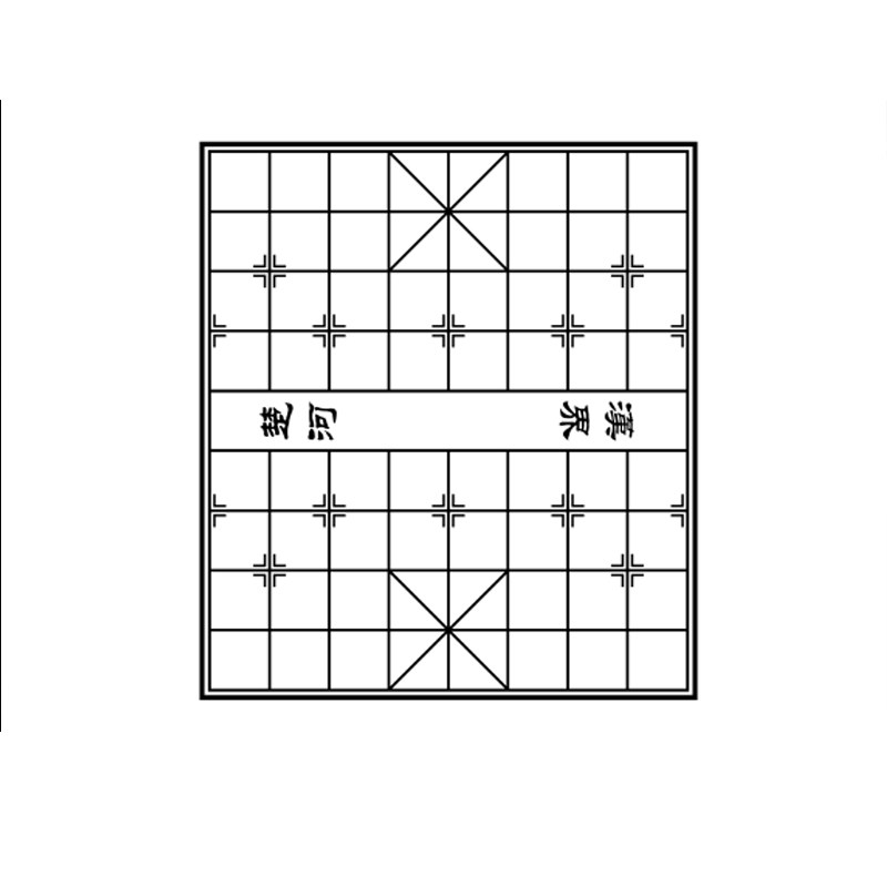 中国象棋棋盘墙贴画创意镂空PVC防水壁纸玻璃桌面居家装饰墙贴纸