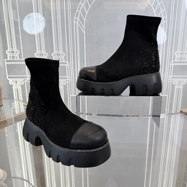 Cimior意大利轻奢女鞋 超轻松糕底瘦瘦靴女靴 吊牌3280 CA25193