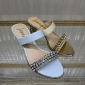 Linea Rosa 恋尚萝莎 不退换皇冠老店正品 3M60709水钻跟拖鞋