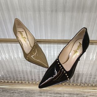 皇冠老店正品 Linea Rosa/恋尚萝莎 女鞋单鞋高跟 4T81202