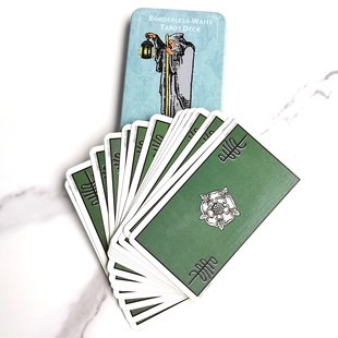 维特卡罗牌桌游牌 铁盒Borderless waite tarot deck无边韦特塔牌