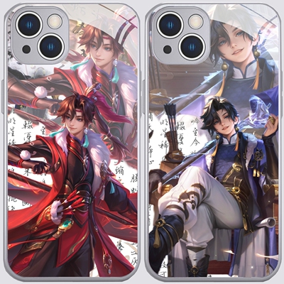 游戏王者孙权新款金属漆玻璃手机壳适用苹果17华为荣耀400全包OPPO小米17红米k90一加ACE6保护壳vivoiqoo15