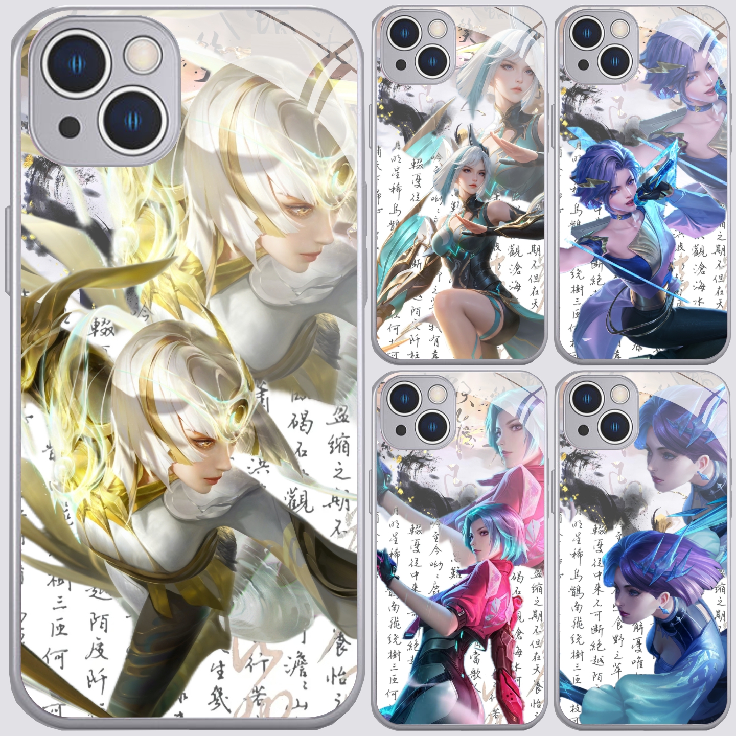 游戏王者镜新款金属漆玻璃手机壳适用苹果17华为荣耀400全包OPPO小米17红米k90一加ACE6保护壳vivoiqooneo11