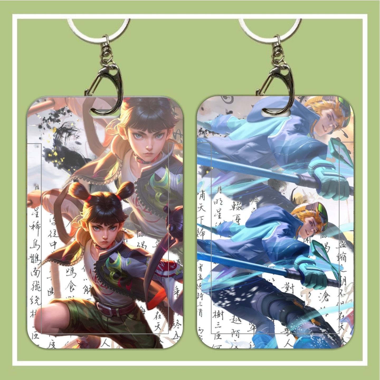 游戏王者哪吒罗小黑战记学生卡套校园卡饭卡门禁工牌卡证件保护套