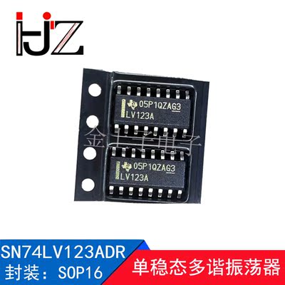 SN74LV123ADR TI 德州 SOP16 单稳态多谐振荡器 逻辑集成芯片