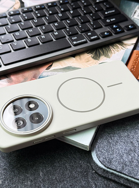 适用于一加ace5pro手机壳磁吸超薄防摔一加ace5散热磨砂大孔新款一加13T简约男女情侣款ace3全包白色ace2创意