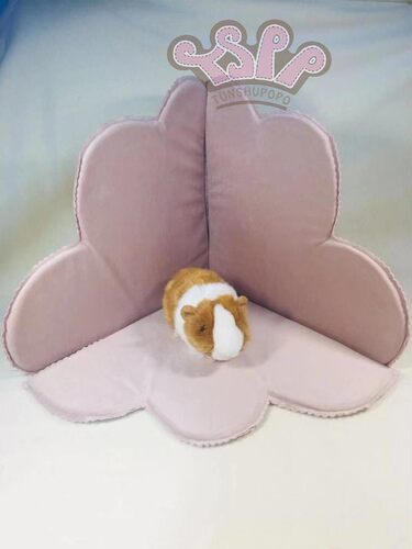 TSPP【花瓣围挡】豚鼠婆婆荷兰猪窝天竺鼠用品装饰