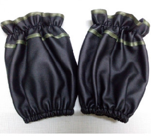 PU袖 套防水防污袖 套黑色男女工作皮袖 成人皮护袖 包邮 中长款 筒 新款