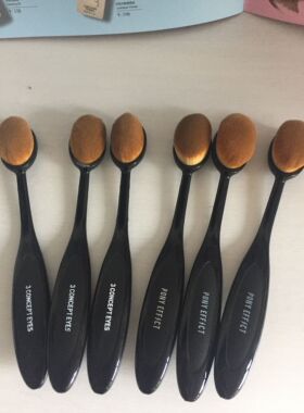 3concepteyes牙刷型粉底刷 不吃粉粉底液刷BB霜刷裸妆化妆刷脸部