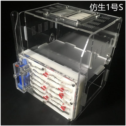 夜风之声亚克力蚁巢宠物蚂蚁家园别墅城堡替代蚂蚁工坊 仿生1号S
