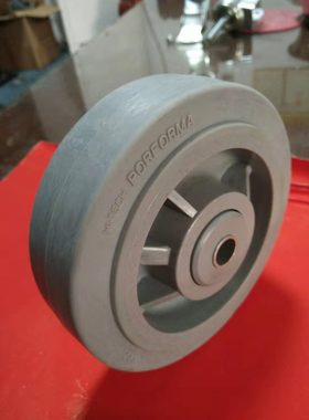 厂家直销6X2HI TECH PORFORMA橡胶轮6寸万向轮脚轮静音轮重型轮