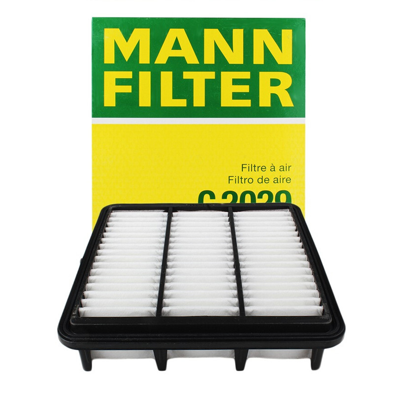 曼牌滤清器C2029空气格滤芯适用北京现代悦动 i30空气滤芯