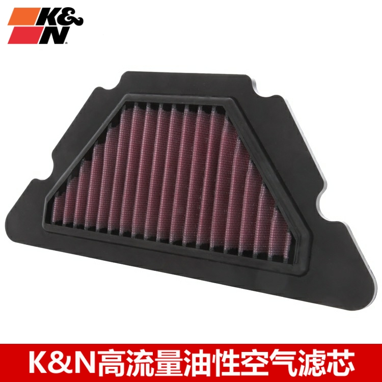 KN空滤适配雅马哈YAMAHA FZ6R XJ6 KN高流量风格空气滤芯滤清器