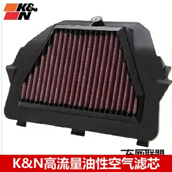 KN空滤适配雅马哈YZFR6 R6 KN高流量空气滤芯空气格清器2008-2020