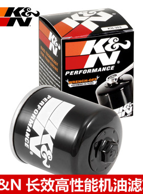 KN机滤适配本田CBR900RR CBR954RR VFR800F X-11 XADV750机油滤芯